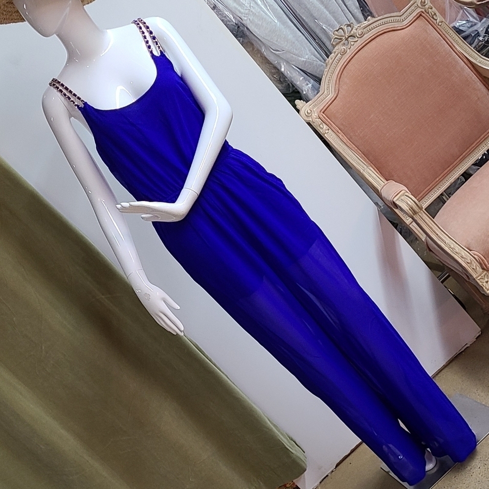 Dizzire Cobalt Jumpsuit